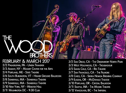 Wood Brothers Announce Winter 2017 Tour