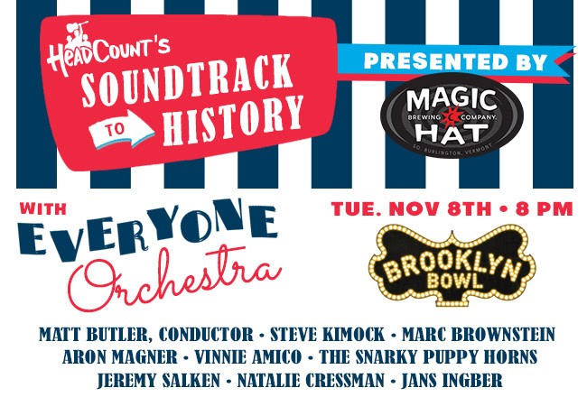 HeadCount's "Soundtrack to History"