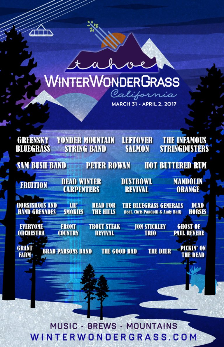 WinterWonderGrass Tahoe 2017 Lineup