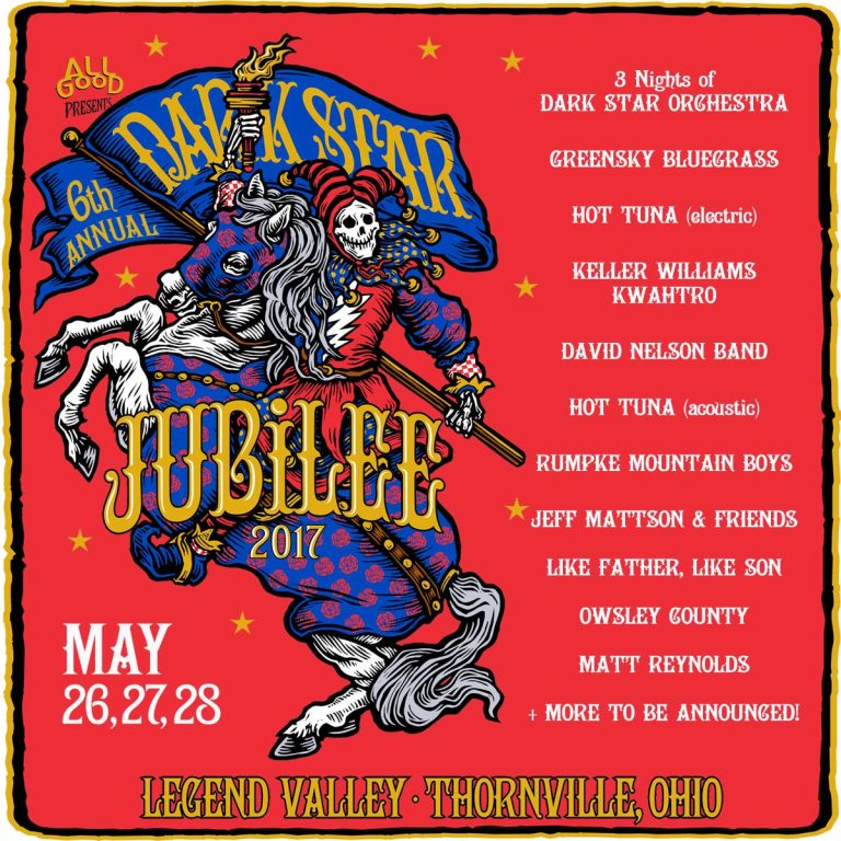 Dark Star Jubilee Initial Lineup Announced