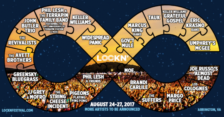 Lockn' Announces Initial 2017 Lineup
