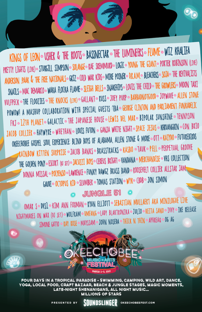 Okeechobee Music Festival Announces Additional Artists