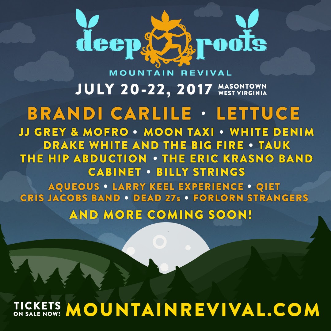 Deep Roots Mountain Revival Announces 2017 Initial Lineup