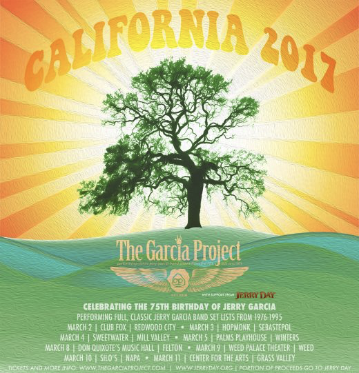 The Garcia Project Announce Northern California Tour