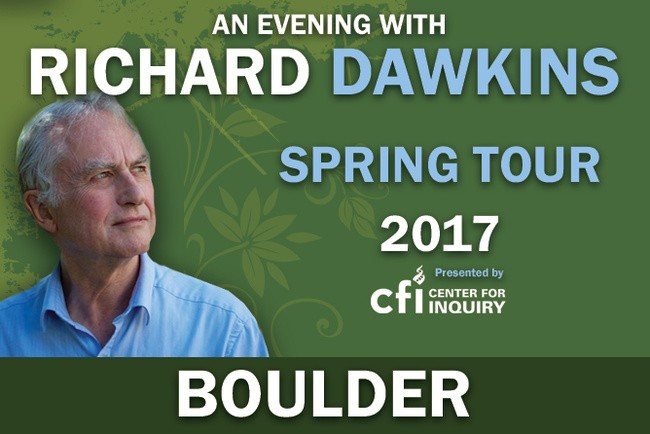 Just Announced: Richard Dawkins @ Boulder Theater