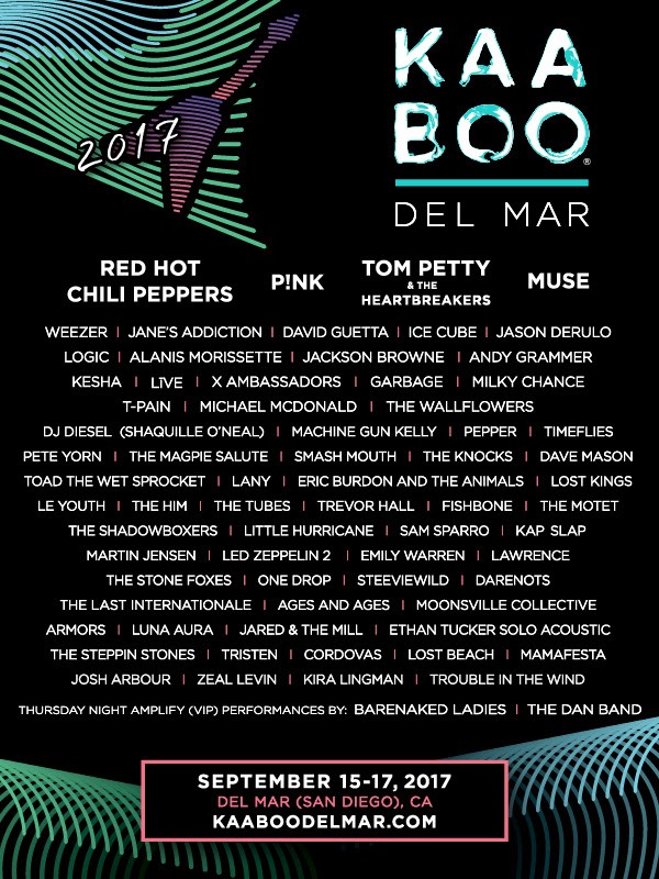 KAABOO Del Mar Announce Music Lineup