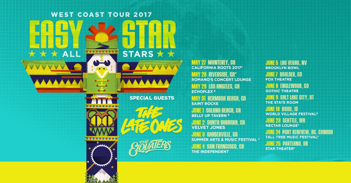Easy Star All Stars Announces West Coast Tour