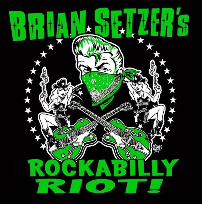 Brian Setzer Announces "Rockabilly Riot!"