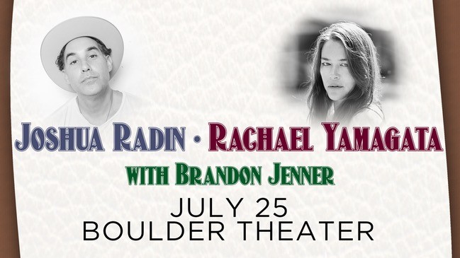 Joshua Radin & Rachael Yamagata @ Boulder Theater