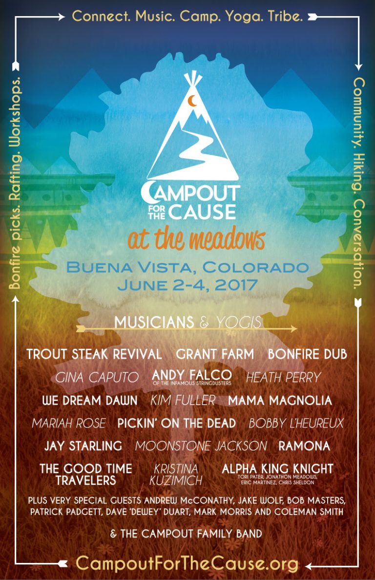 Campout for the Cause 2017 Lineup
