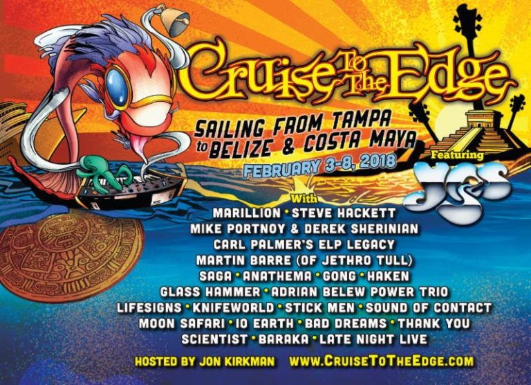 Cruise To The Edge 2018 Announced