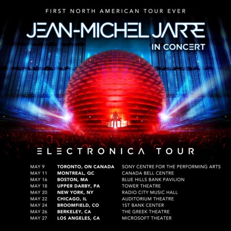 Jean-Michel Jarre Kicks Off US Tour In Boston
