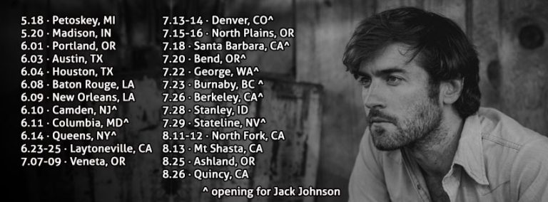 John Craigie to Join Jack Johnson in Denver