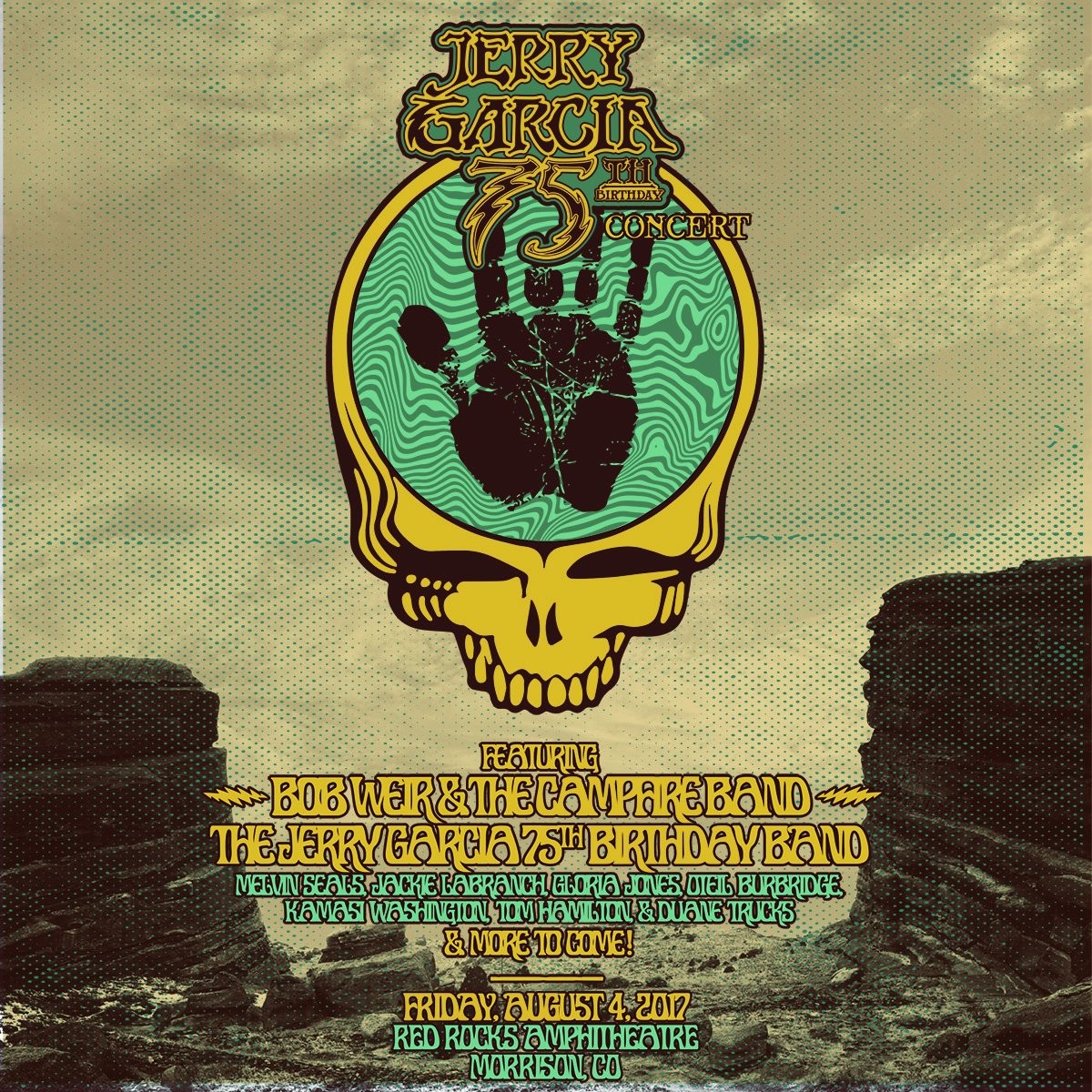 Jerry Garcia 75th Bday Party @ Red Rocks