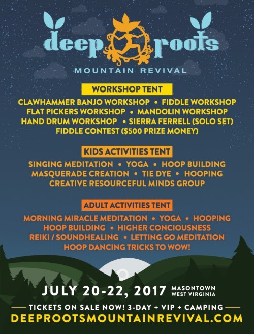 Deep Roots Mountain Revival Releases Activities Schedule