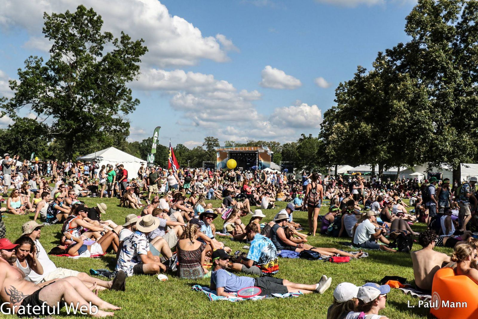 lovely weather at Bonnaroo 2017