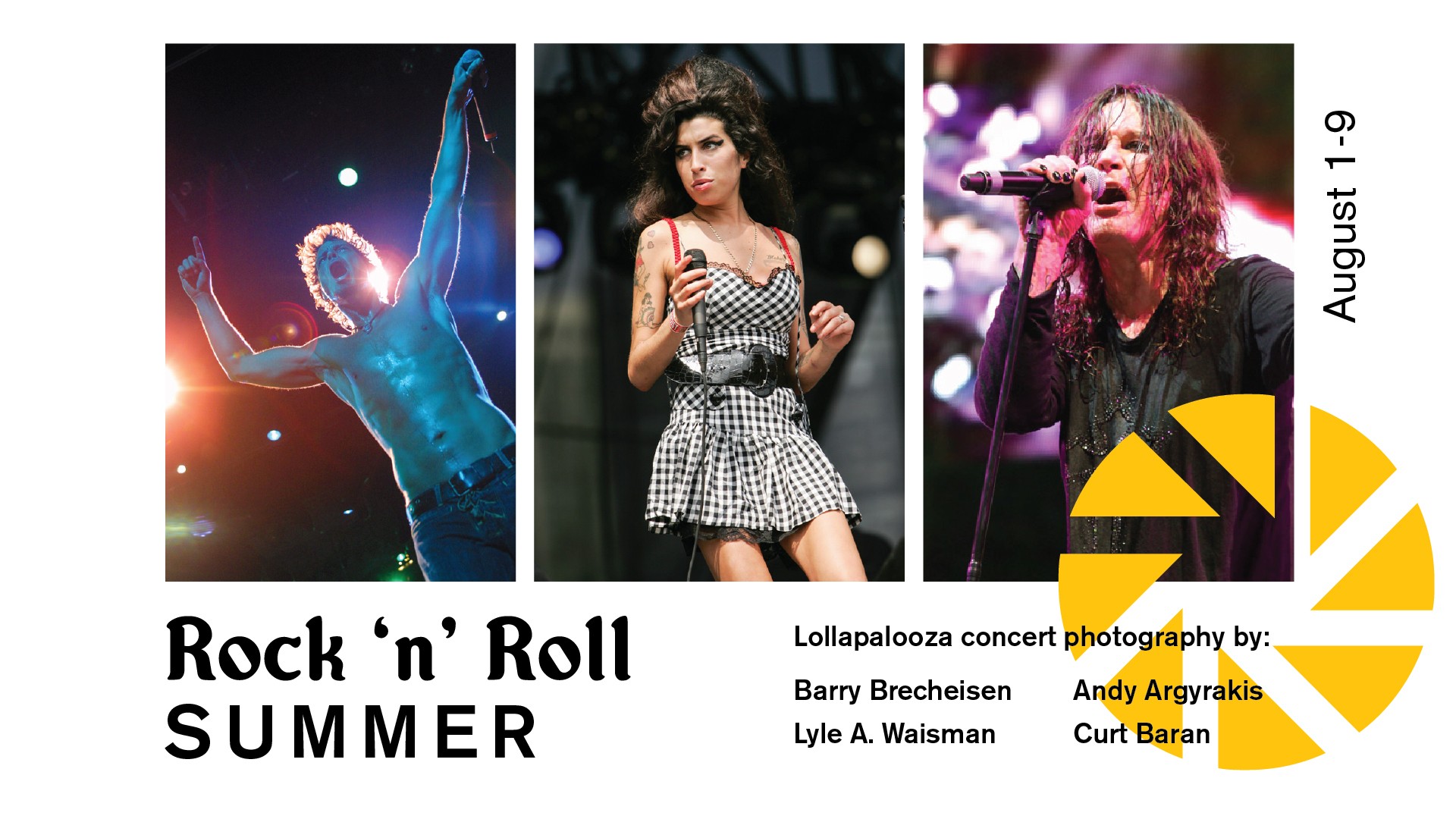 Rock and Roll Summer: A group concert photo exhibit of Lollapalooza