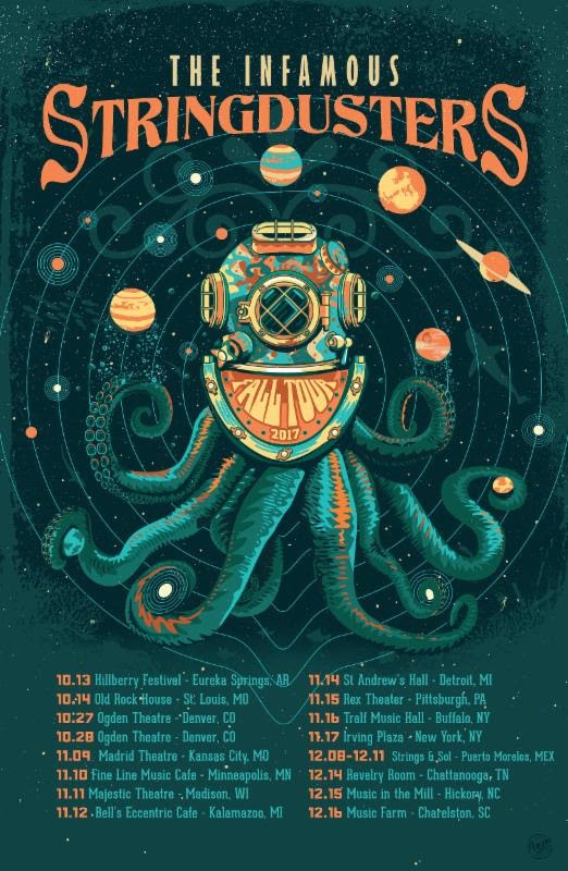 Infamous Stringdusters 2017 Fall Tour