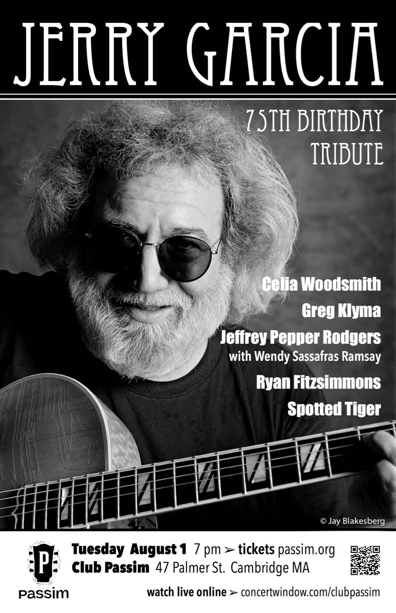Jerry Garcia 75th Birthday Tribute @ Club Passim