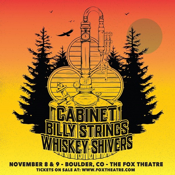 Cabinet + Billy Strings + Whiskey Shivers @ Fox Theatre
