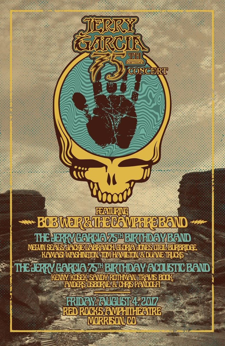 Live Tonight – Jerry Garcia 75th Birthday Concert