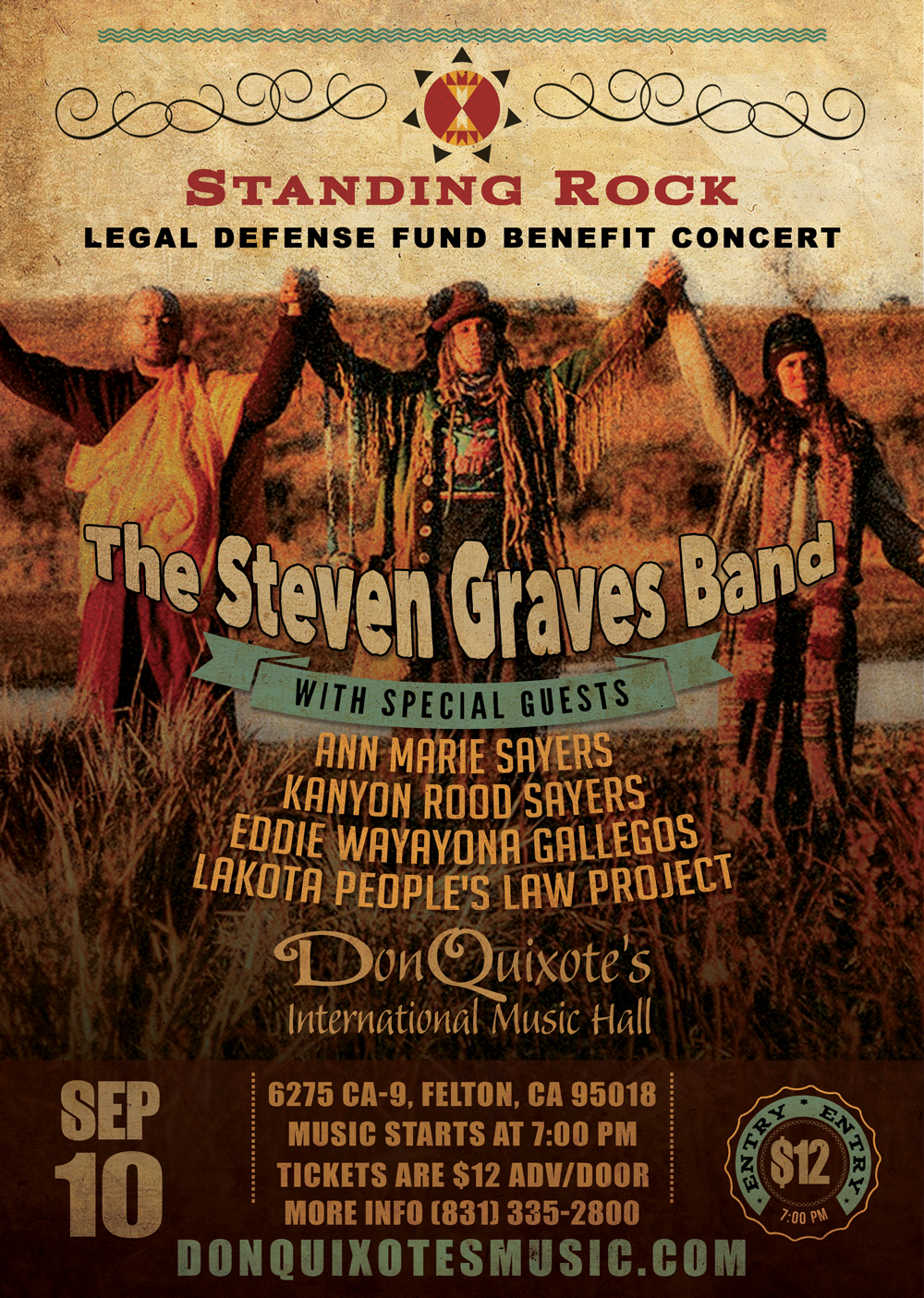 Standing Rock Legal Defense Benefit Show
