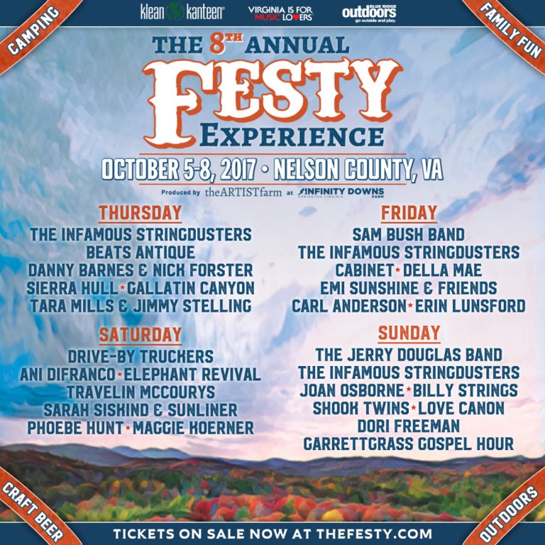 8th Festy Experience Announces Daily Schedule