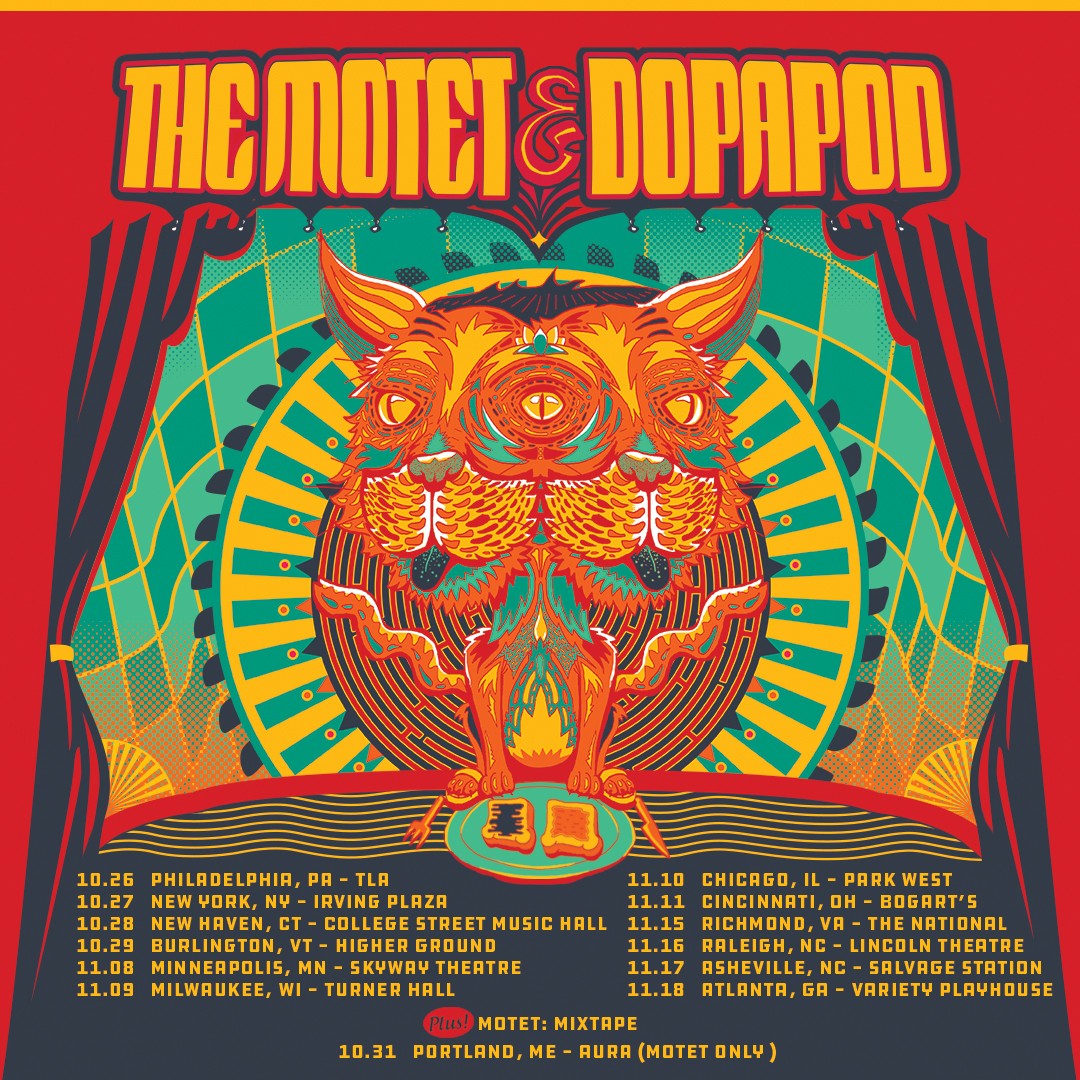 The Motet & Dopapod Announce Fall Tour