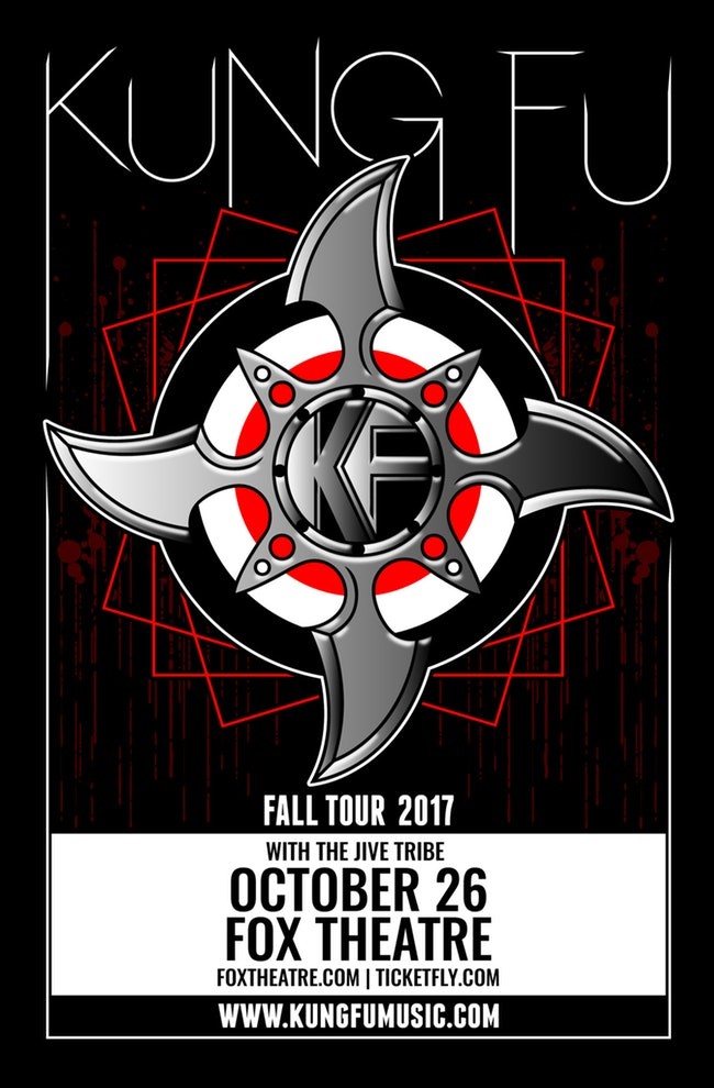Just Announced: Kung Fu @ Fox Theatre | 10/26