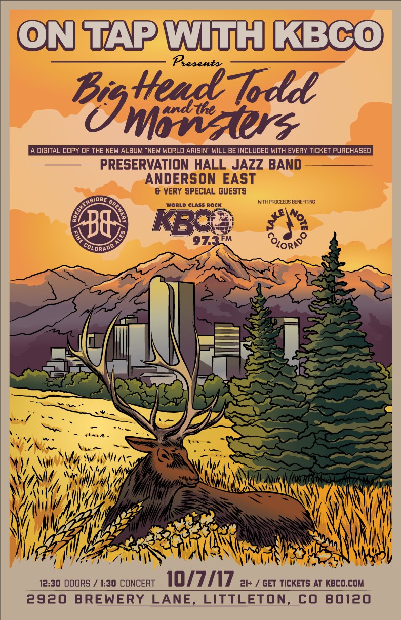 "On Tap with KBCO" featuring Big Head Todd and the Monsters