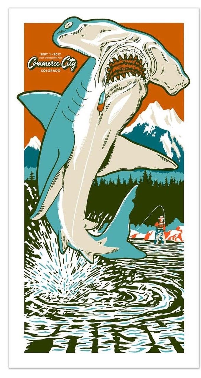 Phish Band Signed Commerce City Posters