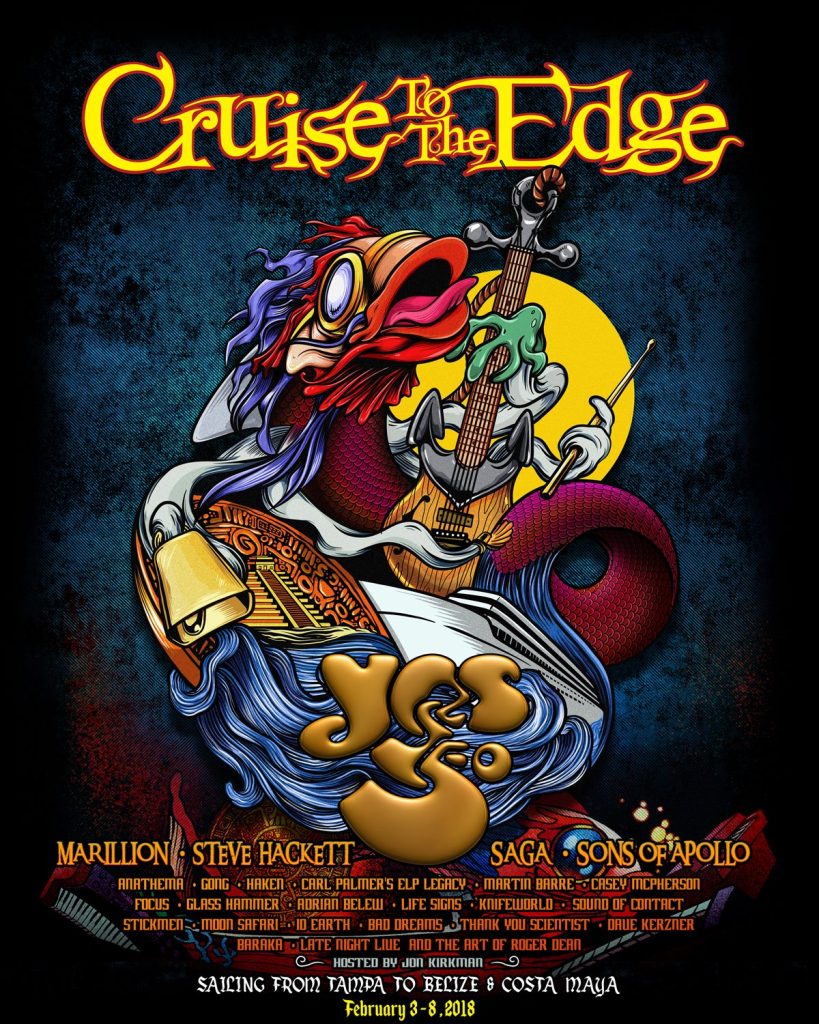 YES' Cruise To The Edge 2018