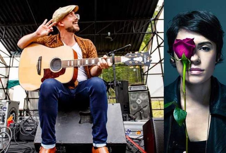 Tom Hamilton and Leslie Mendelson at Garcia's