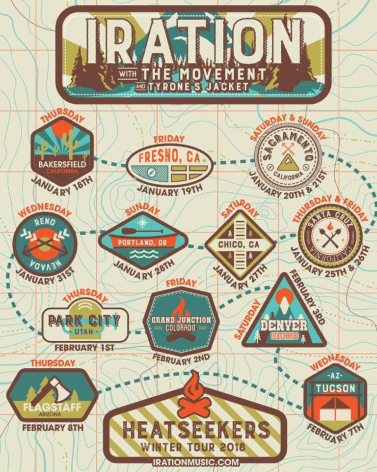 IRATION Announces 'Heatseekers Winter Tour 2018'