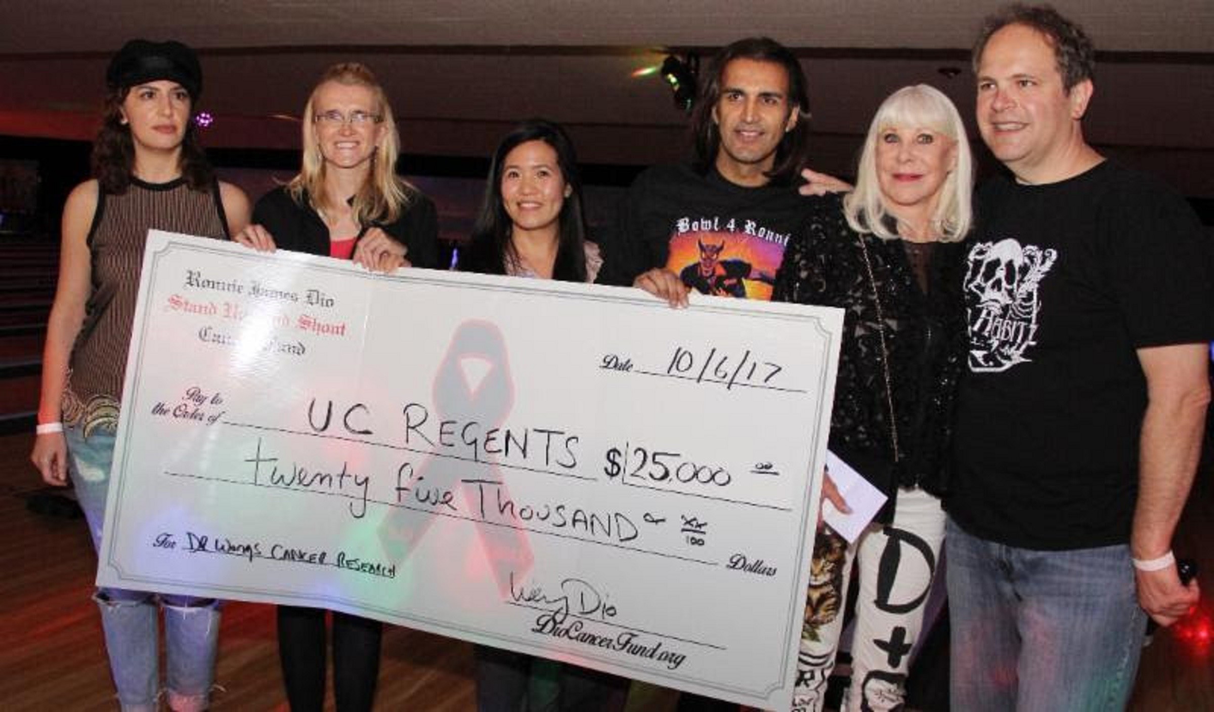 'Bowl for Ronnie' Raises $49,000 for Dio Cancer Fund