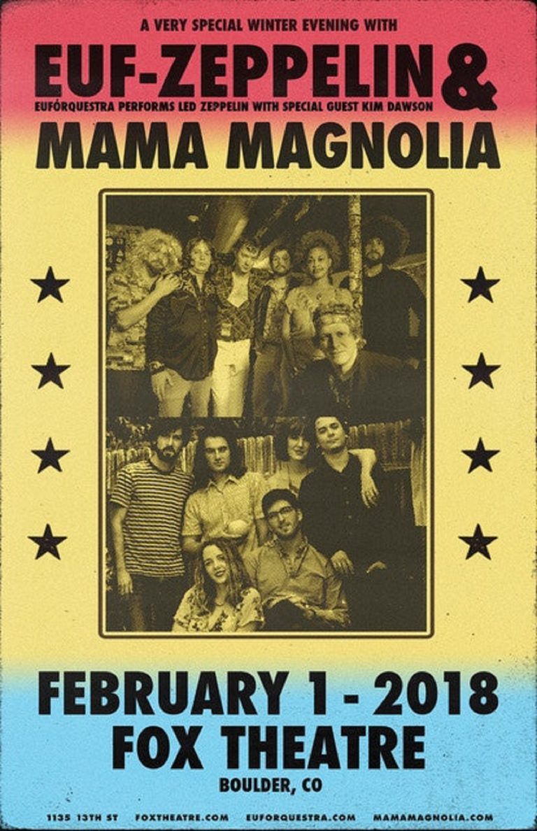 Eufórquestra & Mama Magnolia @ The Fox Theatre | 2/1/18