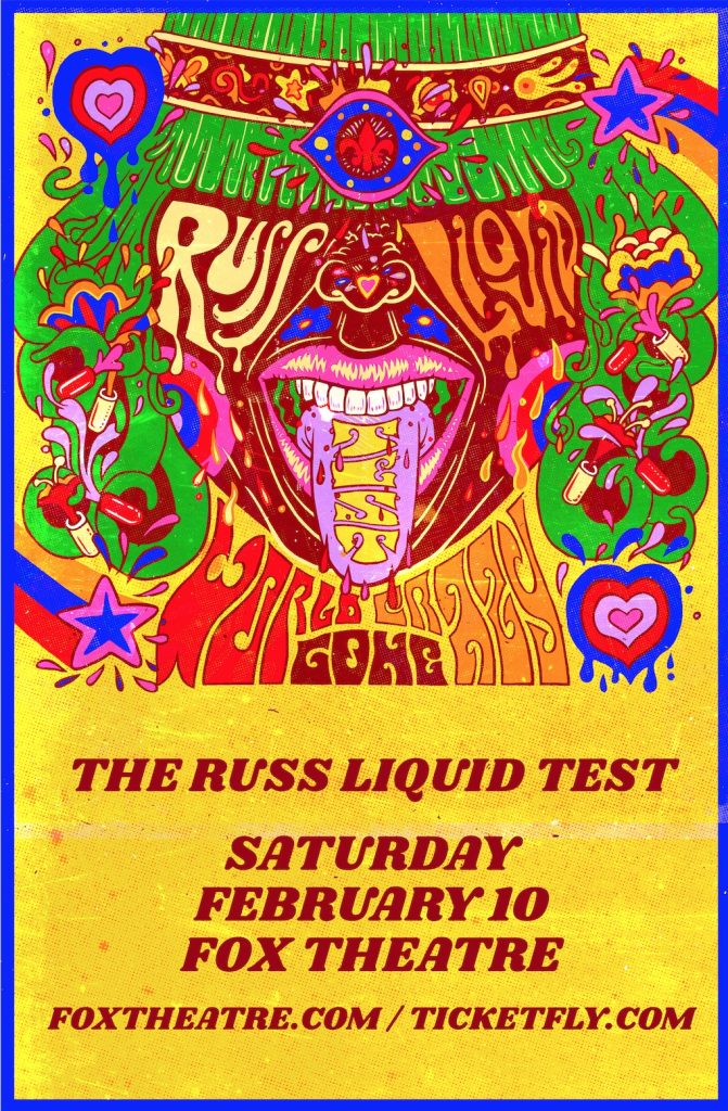Just Announced: The Russ Liquid Test @ Fox Theatre | 2/10/18