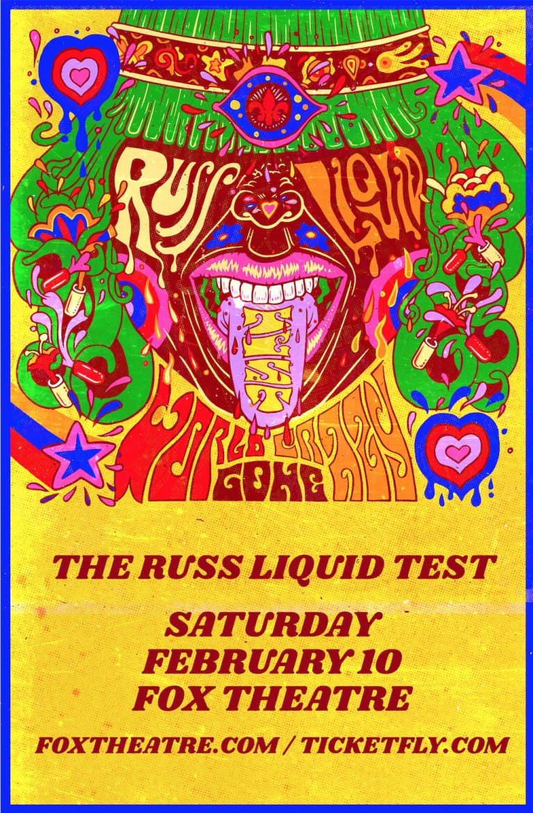 Just Announced: The Russ Liquid Test @ Fox Theatre | 2/10/18