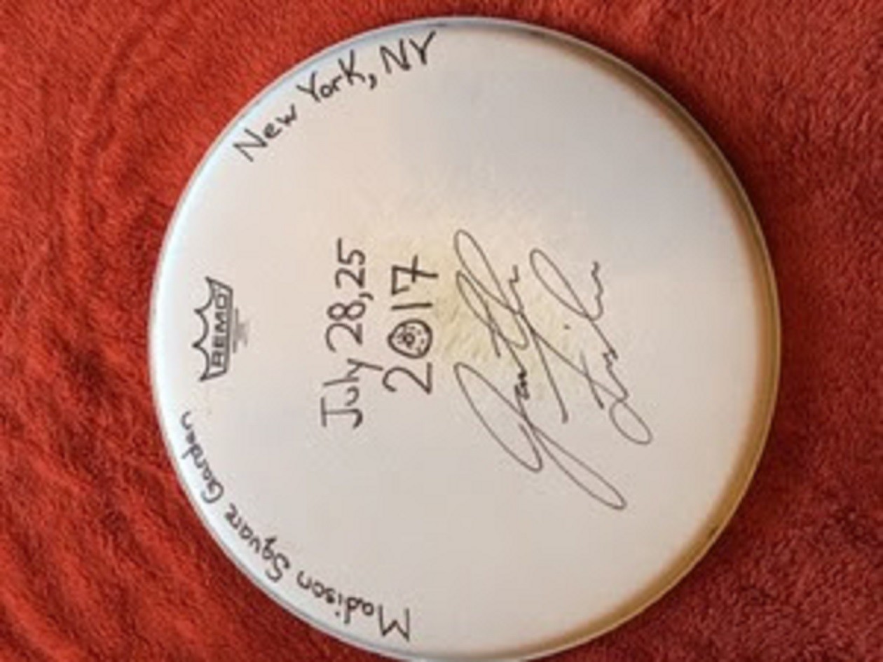 Phish Baker's Dozen Drumhead Charity Auction