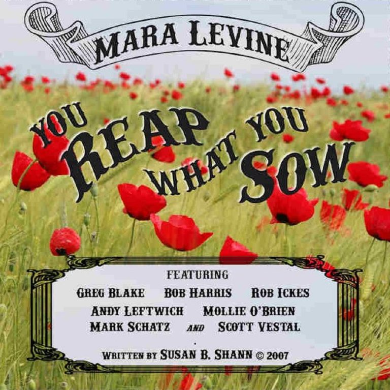 Mara Levine's "You Reap What You Sow" is #1