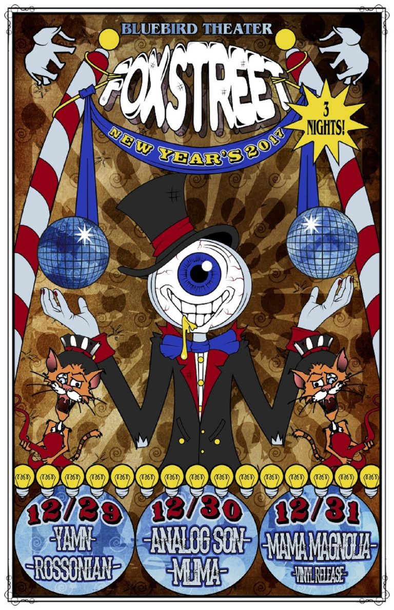 Fox Street Announces Local Throw Down at the Bluebird for NYE Weekend