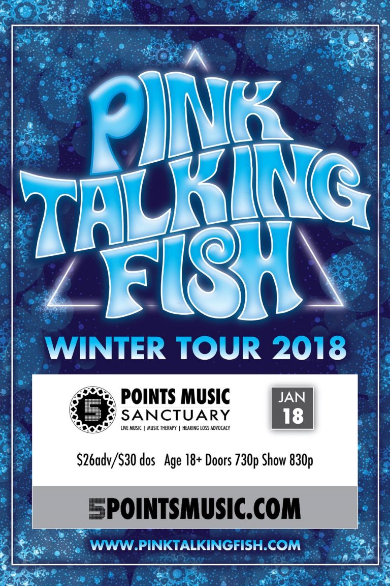 Pink Talking Fish 2018 Winter Tour Dates