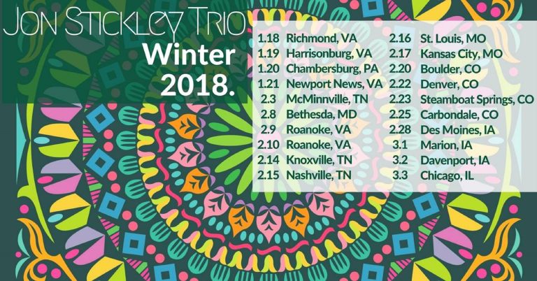 Jon Stickley Trio Plays Cervantes Other Side on Thu 2/22