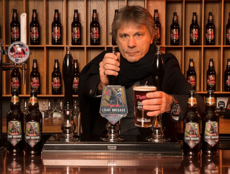 Iron Maiden and Help For Heroes launch new beer