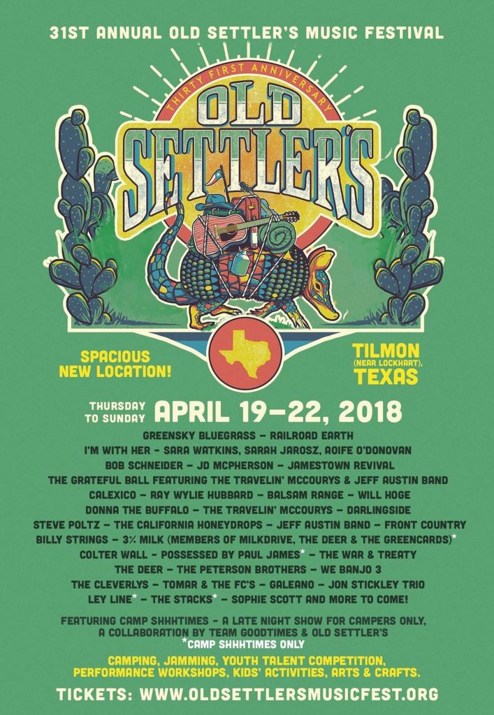 Old Settler's Music Festival Adds Jamestown Revival