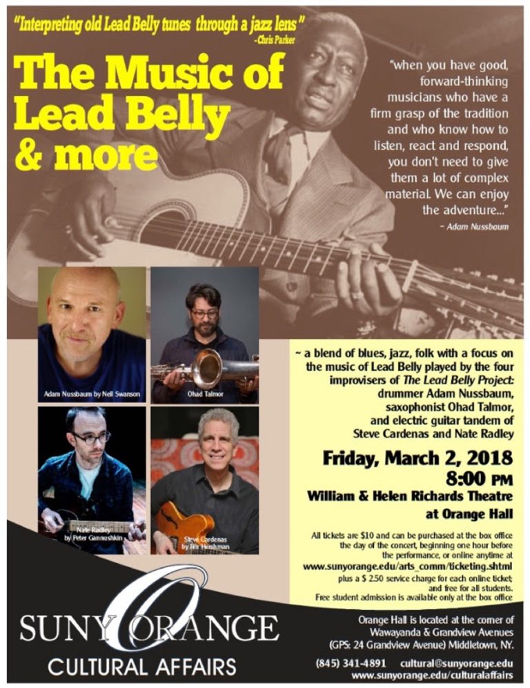 The Music of Lead Belly & more