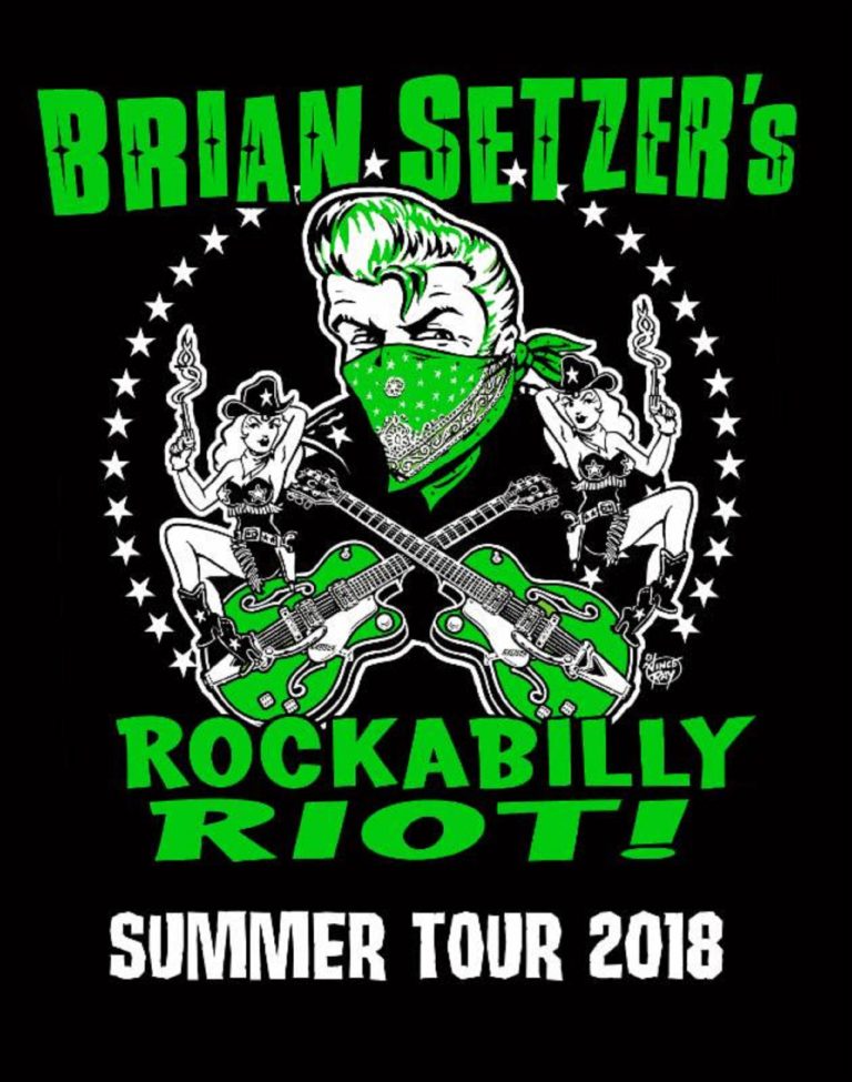 BRIAN SETZER Announces "Rockabilly Riot!" U.S. Summer Tour