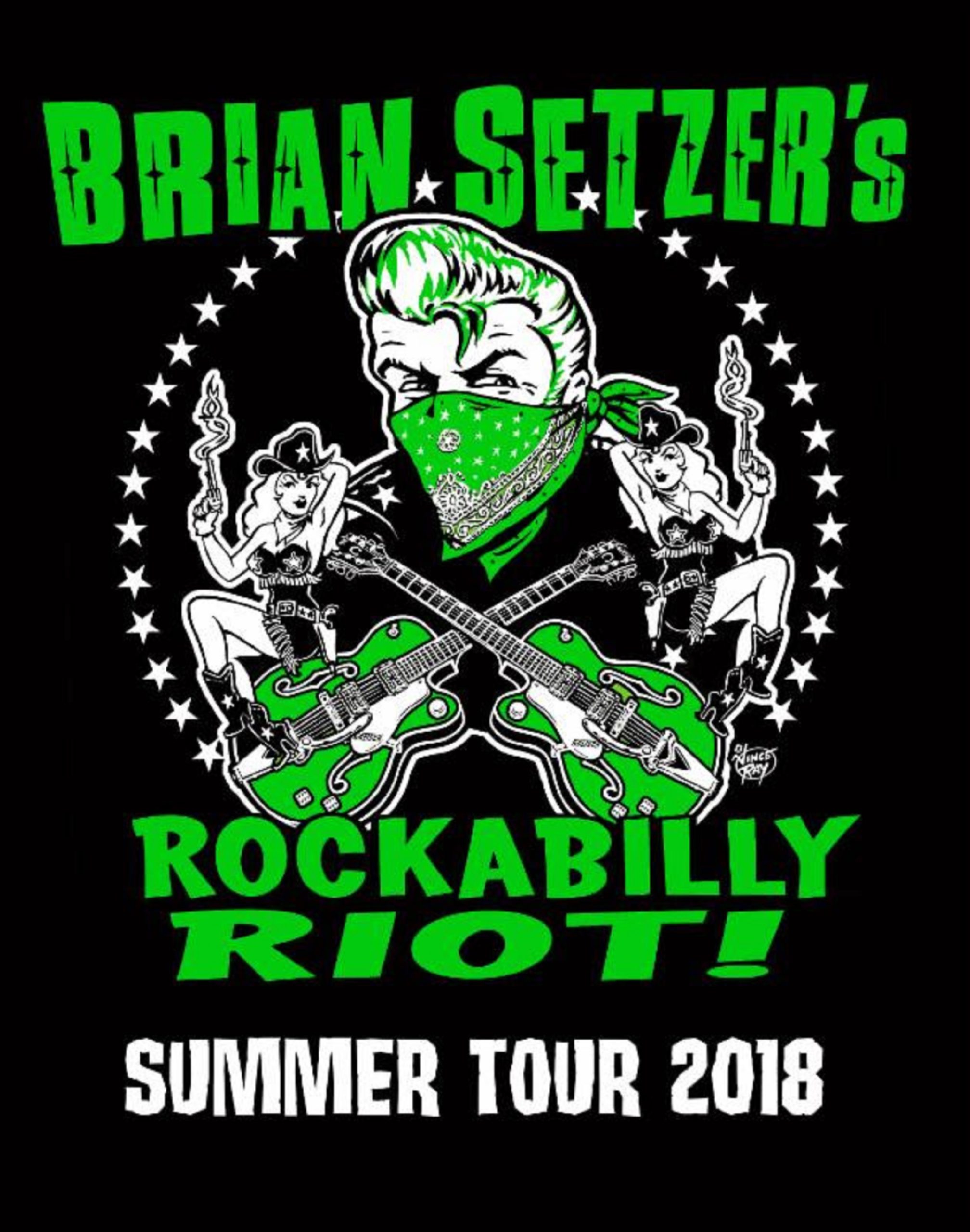 BRIAN SETZER Announces "Rockabilly Riot!" U.S. Summer Tour
