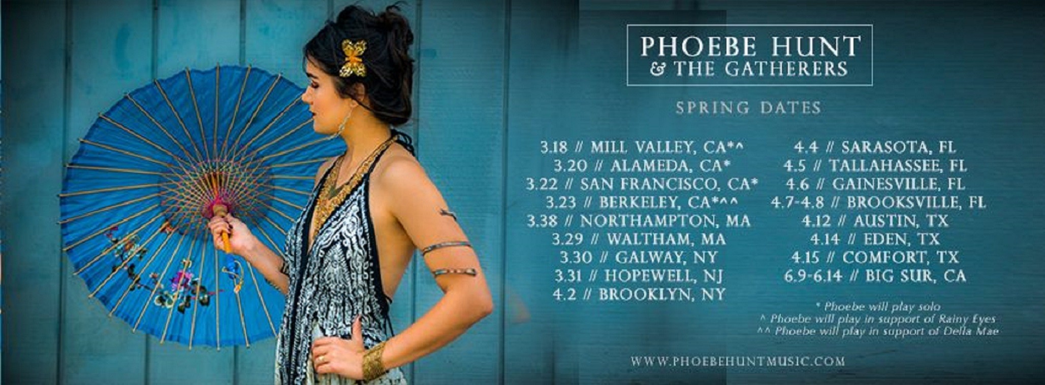 Phoebe Hunt & The Gatherers To Release New Single "Marching On" This Friday