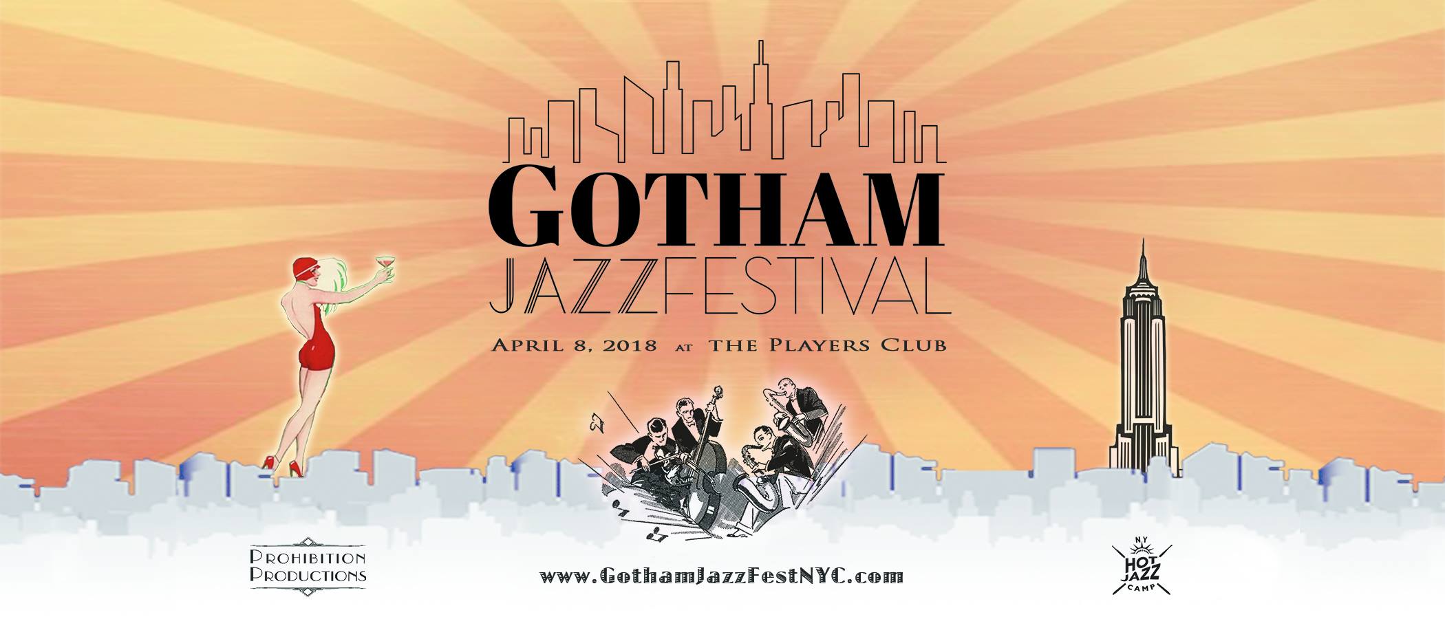 GOTHAM JAZZ FESTIVAL APRIL 8th feat. Catherine Russell, Stephane Wrembel, Kat Edmonson, Evan Christopher, Bria Skonberg, Nicki Parrott and more